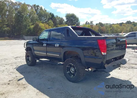 2003 Chevrolet Avalanche 1500 из США, поврежденный, VIN 3GNEK13T63G245260